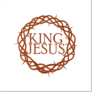 King Jesus Posters and Art